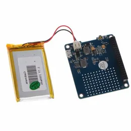 Freeshipping UPS HAT Board Module 2500mAh Lithium Battery For Raspberry Pi 3 Model B/Pi 2B/B /A Z25 Dro pship Gijli