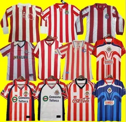 Retro Chivas Guadalanara Futbol Formaları 1960 1996 1997 1998 1999 2000 2006 2007 2008 vintage futbol gömlek 60 96 97 98 99 00 06 07 08 üniforma 60. 110. 115.