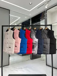 Högkvalitativ designer Vest Men's and Women's Sweatshirt Authentic Luxury Canadian Goose Luxury Brand Expedition Couples Vests Parka Winter Gift Benefits A054