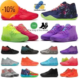 MB01Mb NUOVO lamelo 2023 01 scarpe da basket da uomo di grandi dimensioni 12 tutto rosso lamelos Rick e Mortys mb.01 mb1 verde oro nero blu moda invernale all'aperto