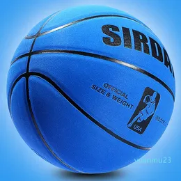 Balls Soft Microfiber Basketball 243 7 Wear-Resistant Anti-Slip Anti-Friction Outdoor Indoor Professional Basketball Ball 230408