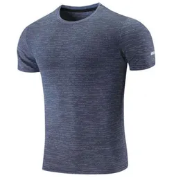 المصمم Luluss Lululemens Men T Shirt الأصلي الأكمام قصيرة الأكمام الرياضية بسرعة تجفيف ملابس الركض للياقة تدريب الرجال 2023 الصيف أعلى التنفس وعدم الرسوم