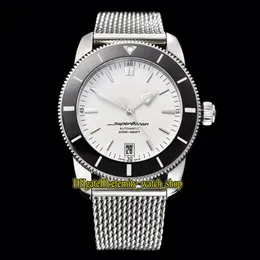 Wersja ulepszona V2 GF II B20 AB201012 G827 154A ETA A2824 Automatyczne mechaniczne białe tarcze Luminous Mens Watch 316L Stal Case SPO263F