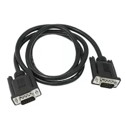 Ferramentas de rede 10pcs PC computador macho para macho 15 pinos VGA M/M cabo preto 10M Tnukv