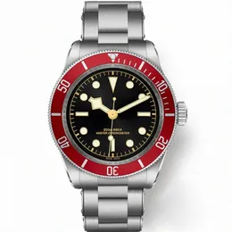 Designer Tudorss Watch Mens Black Designer Bays Watches Men Automatic Movement Mechanical Watches 41mm 42mm U4ea#