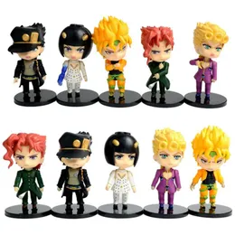 アニメマンガ1 PCS Jojos Bizarre Adventure Action Figures Joseph Joestar Phantom Blood Steel Ball Run Statue Collection Kid Gift Toy 230410