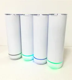 Düz Müzik Tumbler 18oz Süblimasyon Hoparlörlü Akıllı Su Şişesi Kablosuz İçki Tahminleri Paslanmaz Çelik Şarap Tumblers Kahve MU9265542