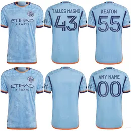 Soccer New York City 43 Talles Magno Jersey 11 PEREIRA 10 RODRIGUEZ 55 PARKS 3 CUFRE 24 GRAY PELLEGRINI CHANOT MARTINS ILENIC MORALES Football Shirt Kits FC 23/24 Club