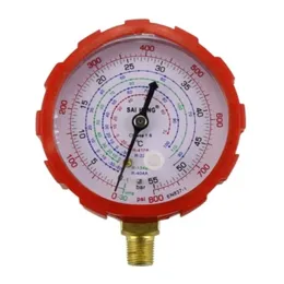 Dobry klimatyzacja Manometru Wysokie/niskie ciśnienie R134A R404A R22 R410A Manometr chłodniczy z zaworem 500PSI 800PSI