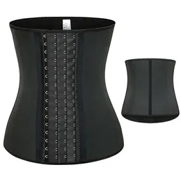 Allenatore in vita in lattice Osso in acciaio Leganti per donna Shaper Corsetto Cinture colombiane Cintura modellante Cintura dimagrante modellante per il corpo