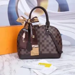 5A Hight Quality Fashion Designer Alma Bb Women Shoulder Bags Chain Messenger Bag Leather Handbags Shell Wallet Purse Ladies Crossbody Bags Tote