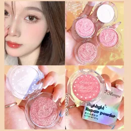 Face Powder Girl Blush Peach Cream Matte Highlighter Makeup Palette Cheek Contour Cosmetics Blusher Shiny Eyeshadow 231110