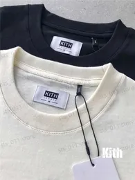 A115 Box Kith 24 Flowers Style T Shirt Men Women Wersja TEE TEE KRÓTKO SŁUKAMI T221130 EE 221130