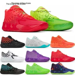 MB.01Shoes Mens Ball MB.01 Basketball MB01 Sneakers UFO Queen City Not Stąd Green Gecko Gecko Rick i Morty Rock Ridge Red Man Treners Lamelo Shoe