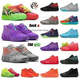 MB01Og Stiefel Authentische Og Lamelo Ball MB.01 Basketballschuhe Pumps Männer Rick und Morty Melo Lamelos Balls MB1 MB01 Outdoor-Plattformschuh Turnschuhe LHAH