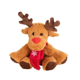 Juldocka varm försäljning hög kvalitet jul älg dekoration semester gåvor tecknad plysch leksaker från porslin berömd leverantör