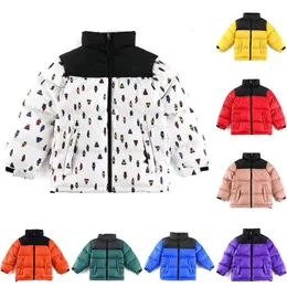 Giacca da uomo The Face Parka Piumini Bambini North Fashion 22FW Giacca da viso Stile Abito spesso Giacca a vento Tasca Outsize Warm Logo ricamato Versione corretta