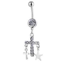 Navel Bell Button Rings D0065 Belly Ring Drop Delivery Jewelry Body Dhgarden Otkcl