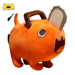 Plysch dockor aixini anime chainsaw man pochita plysch dockkuddar cosplay kostym props tillbehör tecknad bolster kawaii plushie baby leksaker 230410