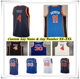 Impresso Jalen Brunson NY Basketball Jersey RJ Barrett Immanuel Quickley Julius Randle Quentin Grimes Mitchell Robinson DiVincenzo Hartenstein KNICK City Edition