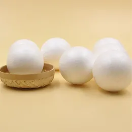 White Modelling 10PCS Lot 70MM Polystyrene Styrofoam Foam Craft Ball For DIY Christmas Party Decoration Supplies Kids Gifts227w