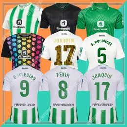 2023/2024 Real Betis Isco Soccer Jerseys 23 24 Joaquin Fekir B.IgleSias Canales Willian J Shirt William Camarasa Juanmi Victor Ruiz Abde Football Mundur Special Kids