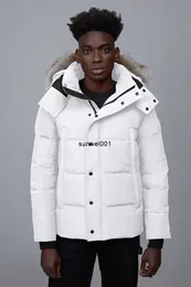 Parkas Winter Down Parka Homme Jassen Chaquetas Oberbekleidung Wolf Pelz Mit Kapuze Fourrure Manteau Wyndham Kanada Jacke Mantel Hiver Doudoune Bnx1