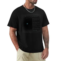 Herrpolos Carl Sagan's - Pale Blue Dot Tal T -shirt Söta kläder Custom T -skjortor överdimensionerade skjorta män