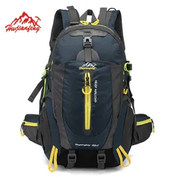 Backpacking Packs Waterproof Climbing Backpack Rucksack 40L Outdoor Sports Bag Travel Backpack Camping Hiking Backpack Women Trekking Bag For Men 230410