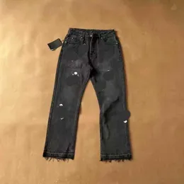 Designer Clothing Mens Jeans denim broek Chromes Cross heren dames jeans pant 2025 modemerk gewassen lederen rechte broek voor mannen vrouwen koppels harten harten