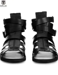 Sandały Fr Lancelot Men Gladiator Sandały płaskie obcasy letnie buty