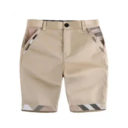 New Kids Boys Casual Short Summer Plaid Cotton Baby Girls Loose Beach Shorts Pants Children Clothes 2-8Years