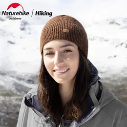 Czapki czapki z czapki zimowe dla kobiet dla kobiet jednorazowa ciepłe wiatroodporne czapki pary czapka czapka chapau camping nh21fs551 231110