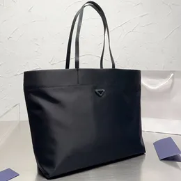 Pradda Designer Tote Bag Nylon Handbag Luxury Tote High-Capacity Casual Shopping Bag Large 48*30 Cm