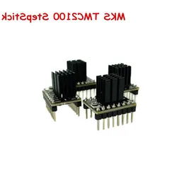 Freeshipping 4 Pcs/Lot MKS TMC2100 StepStick Stepper Motor Driver Module Board ultra-silent Controller Superior Protection Gindi