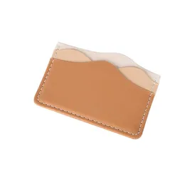 Women's Mens Card Holder Purse Sells Classic Card Bag Leather Designer Plånbok med presentförpackning 423291