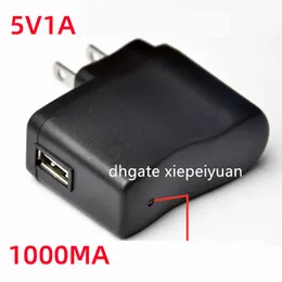 Hoogwaardige ego wandlader Zwart USB AC Voedingsvoorziening Wandadapter Adapter 5V 1A MP3 Charger USA Plug Work voor ego-T ego-batterij mp3 mp4 zwart