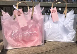 Bolsas de armazenamento Proposta de dama de honra personalizada Favory Bachelorette Party Favor