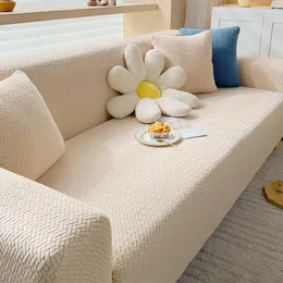 Stol täcker soffa täcke slipcover skyddare sammet soffa sträcka för vardagsrum 1 2 3 4 -sits elastisk full