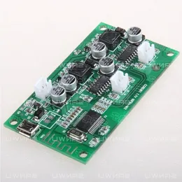 Freeshipping 6W 6W Dual Channel Bluetooth Receiver Stereo Audio Amplifier Board F BTL Speaker Power voltage 5VDC or 37V lithium batter Rvfb