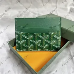 مصمم حقيبة مصمم بطاقة محفظة Luxurys Wallet Card Card Bag Bag Tnias-Eciplus Goyarrd Descrip