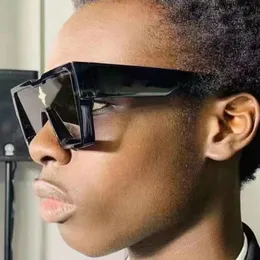 LVITY MILLINEARE SUNGLASSESデザイナー男性Luxuery v Letter Sun Gloses for Women Frame Glasses特大の偏光ガラス80bj＃