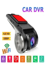 1080p HD CAR DVRビデオレコーダーWifi Android USB Hidden Night Vision Camer Camera 170広角ダッシュカムGSENSORドライブDashcam4274933