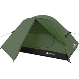 Tenda da zaino in spalla impermeabile antivento, tenda istantanea con copertura antipioggia per escursioni in campeggio