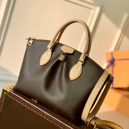 Designer Shoulder Bag Luxury Tote Bag 10A Top Quality Genuine Leather Crossbody Bag Canvas Women Handbag Boetie PM M45986 With Box L234