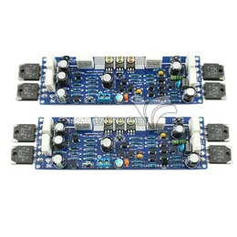 Freeshipping LJM Class AB L12-2 55V 120W Dual Channel Finished Audio Power Amplifier Board Amp Double channels Cqxnv