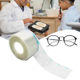 Titta på reparationssatser Linsbearbetning klistermärke Dubbelsidig transparent skidproof optisk bandtillbehör för glasögon