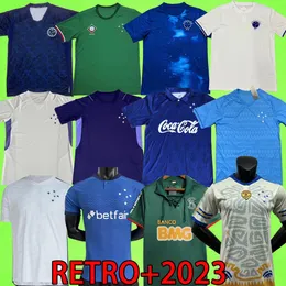 23/24 Cruzeiro Soccer Jerseys Retro 1993 1994 2011 Romulo Giovanni Football قمصان خاصة Adriano Machado 2023 2024 Player Version Training Usiforms 93 94