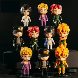 Anime manga 5pcs Q wersja dziwna przygoda Figura Jonathan Joestar Dio Brando Erina Caesar Anthonio Zeppeli Pvc Action 230410