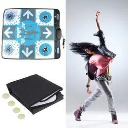 Nyaste Anti Slip Dance Revolution Pad Mat Dancing Step för Nintendo Wii för PC TV Hotstest Party Game Accessories Offpi